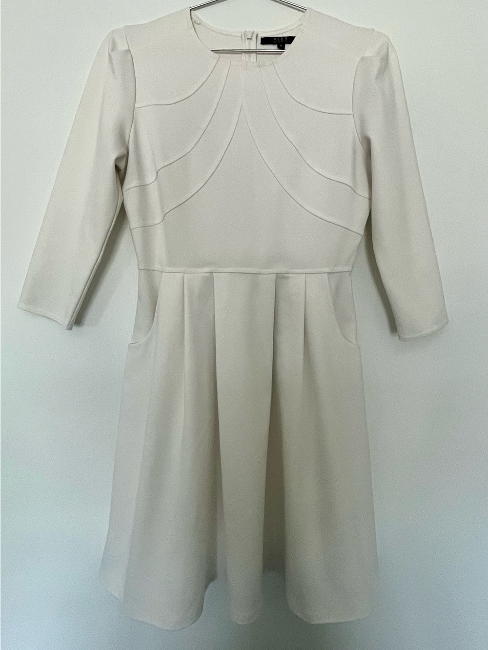 Alex Marie Fit and Flare Career Midi Dress